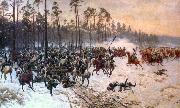 Jan Rosen Battle of Stoczek oil painting artist